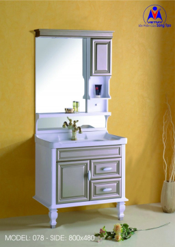 Bộ tủ chậu Lavabo Việt Mỹ 078