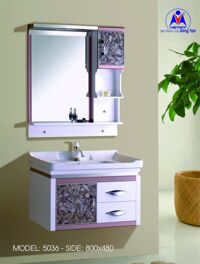 Bộ tủ chậu Lavabo Việt Mỹ 5036