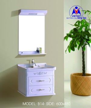 Bộ tủ chậu Lavabo Việt Mỹ B14