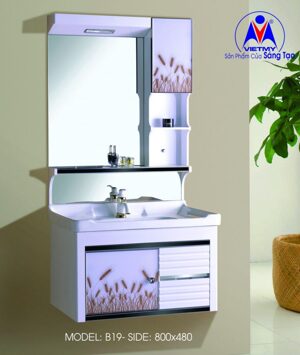 Bộ tủ chậu Lavabo Việt Mỹ B19