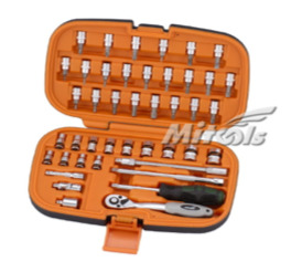 Bộ tuýp 1/4'' 44 chi tiết Mitools 0111201