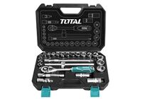 Bộ tuýp 25 chi tiết Total THT121251 1/2"