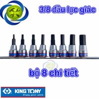 Bộ tuýp đầu lục giác Kingtony 3108PR8 8 chi tiết