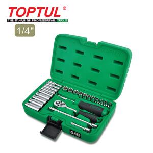 Bộ tuýp Toptul GCAI2403, 1/4" 24 chi tiết