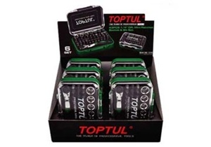 Bộ vít 43 chi tiết 1/4" Set Toptul GABW4301