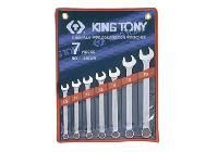 Bộ vòng miệng 7 cái hệ mét Kingtony 1207MR - 10-19mm