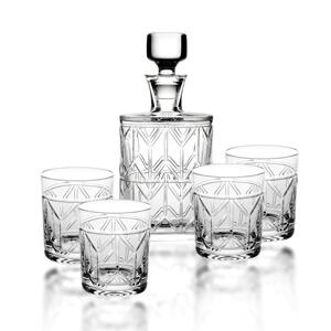 Bộ Whisky decanter & 4 ly Old fashion Avenue - 5 món - 40cm