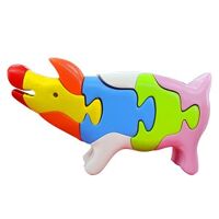 Bộ Xếp Hình 3D Puzzle Heo 304012