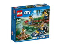 Bộ xếp hình Cảnh sát đầm lầy Lego City 60066