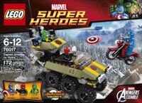 Bộ xếp hình Captain America đối đầu Hydra Lego Super Heroes 76017