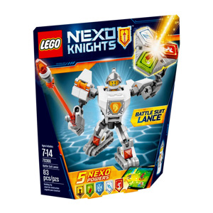 Bộ xếp hình chiến giáp Lance Lego Nexoknights 70366 (83 chi tiết)