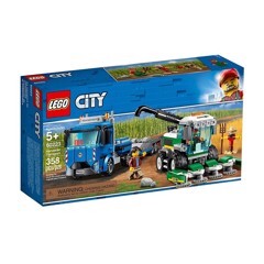 Bộ xếp hình Lego City 60223 - Xe vận tải máy gặt