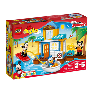 Bộ xếp hình Nhà bãi biển của Mickey Lego Duplo 10827