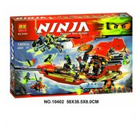 Bộ Xếp Hình Ninja Bela 10402 Chuyến Bay Cuối Cùng Của Thuyền Chỉ Huy 1265 Chi Tiết