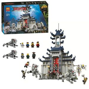 Bộ xếp hình Ninjago Bela 10722 - Lắp ráp ngôi Đền vũ khí tối thượng