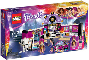 Bộ xếp hình Phòng thay trang phục ngôi sao Lego friends 41104