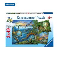 Bộ xếp hình puzzle Dinosaur Fascination 3 bộ 49 mảnh Ravensburger RV09317 5