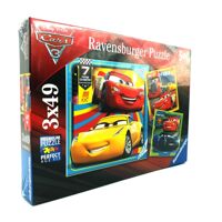 Bộ xếp hình puzzle Ravensburger DCA:Cars3 3 bộ 49 mảnh - RV080151