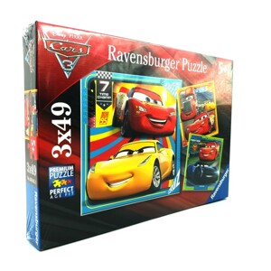 Bộ xếp hình puzzle Ravensburger DCA:Cars3 3 bộ 49 mảnh - RV080151