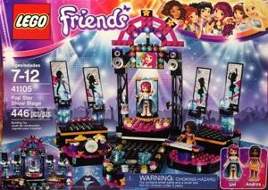 Bộ xếp hình Sân khấu biểu diễn ngôi sao Lego Friends 41105