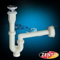 Bộ xi phông, ống xả chậu lavabo Zento XP013