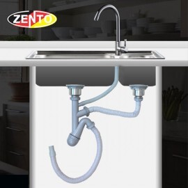 Bộ xi phông, ống xả chậu rửa bát 2 hố XP0231