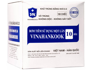 Bơm tiêm Vinahankook 10cc/ml