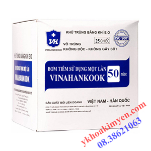 Bơm tiêm Vinahankook 50cc