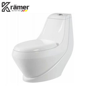 Bồn Cầu 1 Khối Ceramic Kramer KB-2022