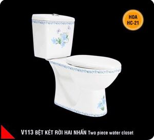 Bồn cầu Hảo Cảnh V113-HC21