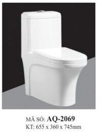 Bồn cầu liền khối Aqua AQ-2069