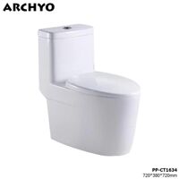 Bồn cầu liền khối ARCHYO 1634