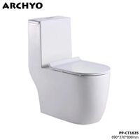 Bồn cầu liền khối ARCHYO 1635