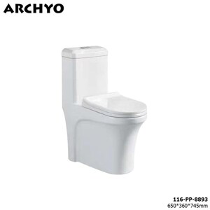 Bồn cầu liền khối Archyo 8893