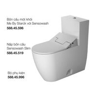 Bồn cầu một khối Me By Starck Với Sensowash Duravit 588.46.412