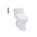 Bồn cầu Toto một khối kèm nắp rửa Washlet MS905W11