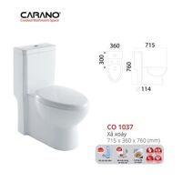 Bồn cầu Carano CO1037/C37