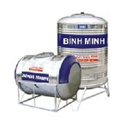 Bồn nước Inox Bình Minh 1500 lít đứng