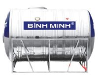 Bồn nước Inox Bình Minh 2000 lít ngang