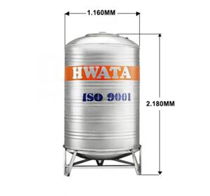 Bồn nước Inox Hwata 2000 lít đứng