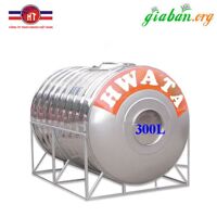 Bồn nước Inox Hwata 300 lít ngang