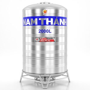 Bồn nước inox Nam Thành 2000 lít đứng