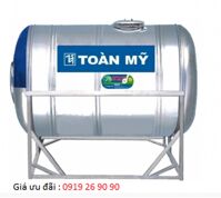 Bồn Nước Inox Ngang Toàn Mỹ 2000 lít