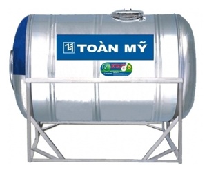 Bồn nước inox Toàn Mỹ 4000 lít ngang SUS 304