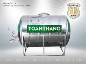 Bồn nước inox Toàn Thắng ngang TTN5000F1420