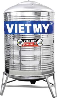 Bồn nước inox Việt Mỹ 1000L Đứng