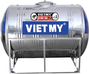 Bồn nước inox Việt Mỹ 1300L Ngang