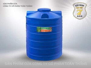 Bồn nước nhựa Toàn Thắng 3000L, đứng