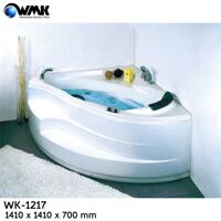 Bồn tắm góc Wisemaker WMK/WK-1217 Ngọc Trai (1410*1410*700mm)