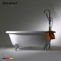 Bồn tắm hai Bravat B25508W-B